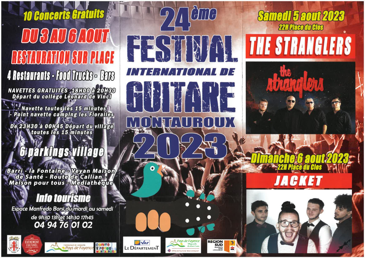 Programme Festival de Guitares 2023