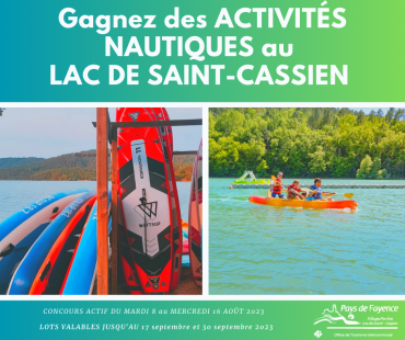 Visuel Concours Lac Saint-Cassien été 2023