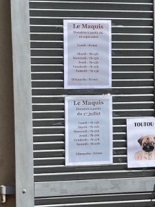 Restaurant Le Maquis