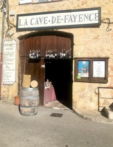 La cave de Fayence