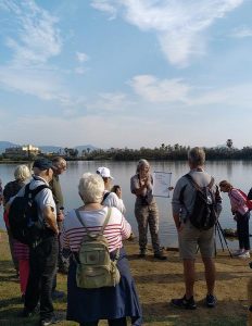 Sortie naturaliste avec Marjorie Ughetto à Villepey