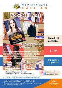 Décembre à la Médiathèque de Callian_Callian