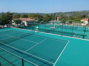 Terrains de tennis