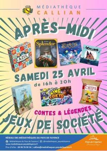 AVRIL à la Médiathèque de Callian_Callian