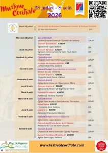 Festival Musique Cordiale concert gratuit de Midi30 à la Maison du Lac – Tanneron_Tanneron