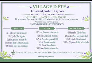 Village d&rsquo;été du Grand Jardin_Fayence