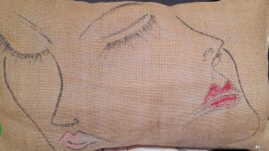 Exposition « Peindre sur toile de jute »_Bagnols-en-Forêt