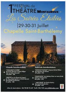 1 er Festival de Théâtre de Montauroux – Les soirées étoilées_Montauroux