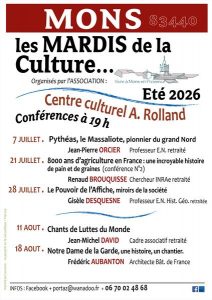 Les Mardis de La Culture – Itinéraire supposé de Pythéas_Mons