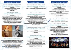 Concert  » Le violoncelle italien&rsquo; – Festival Cello Fan, 25° édition_Mons