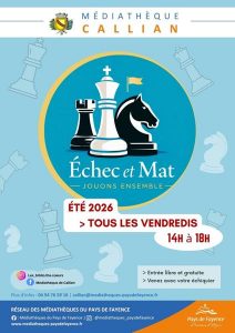 Juillet et Août à la Médiathèque du Château GOERG_Callian