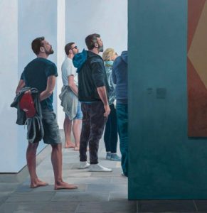 Exposition des peintures de Patrick Mirété_Callian