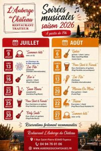 Restaurant L&rsquo; Auberge du Château_Fayence