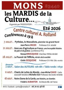 Les Mardis de La Culture – Conférence « Chants de Lutte du Monde »_Mons