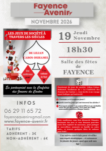 Les jeux de société à travers les siècles_Fayence