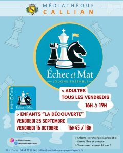 Septembre à la Médiathèque de Callian_Callian