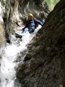 Canyoning Back to the tree